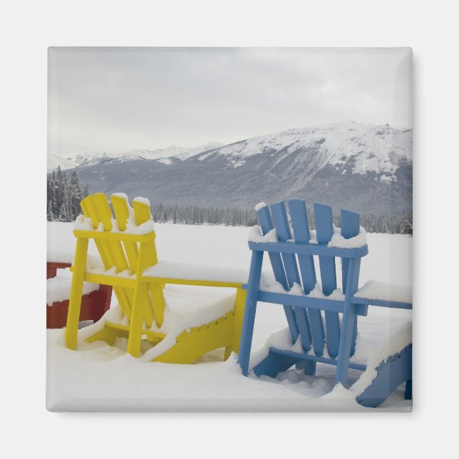 Kanada, Alberta, Jasper, Jasper NP. Fairmont Magnet (Framsidan)