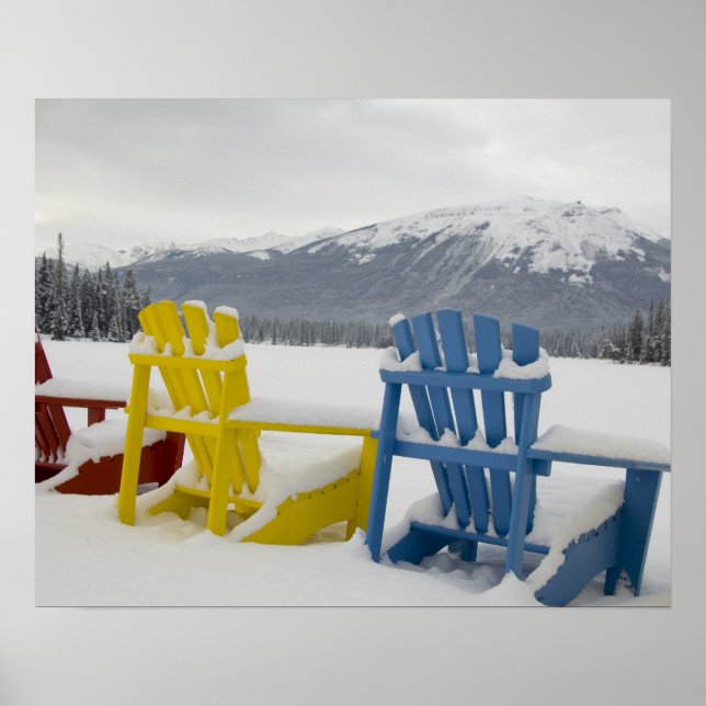 Kanada, Alberta, Jasper, Jasper NP. Fairmont Poster (Framsidan)
