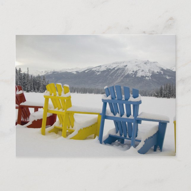 Kanada, Alberta, Jasper, Jasper NP. Fairmont Vykort (Framsida)