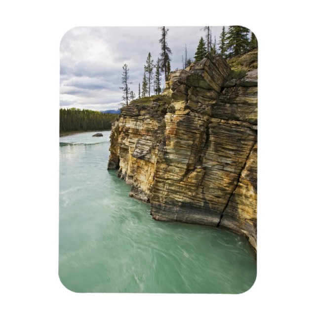 Kanada, Alberta, Jasper National Park, Athabasca Magnet (Vertikal)