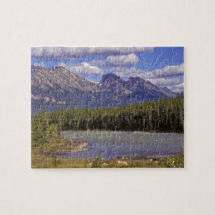 Kanada, Alberta, Jasper nationalpark. Stor Pussel