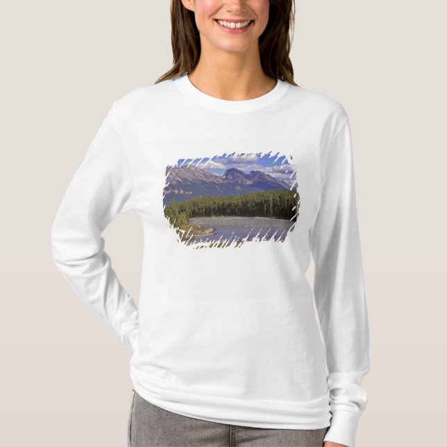Kanada, Alberta, Jasper Nationalpark. Stor Tee Shirt (Framsida)