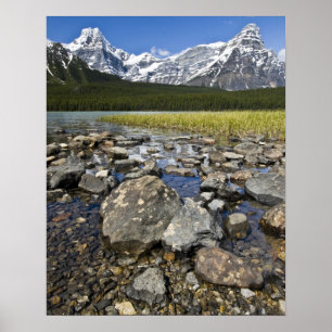 Kanada, Alberta, Klippiga bergen, Banff National Poster