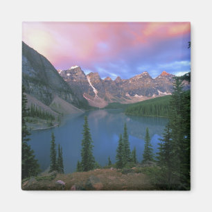 Kanada, Alberta, Lake Moraine i gryningen, Banff Magnet