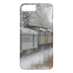 Kanada, Alberta. VIA Rail Snow Train mellan
