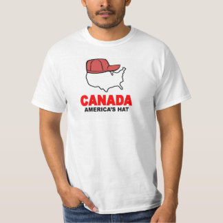 Kanada Amerika hattT-tröja T-shirt
