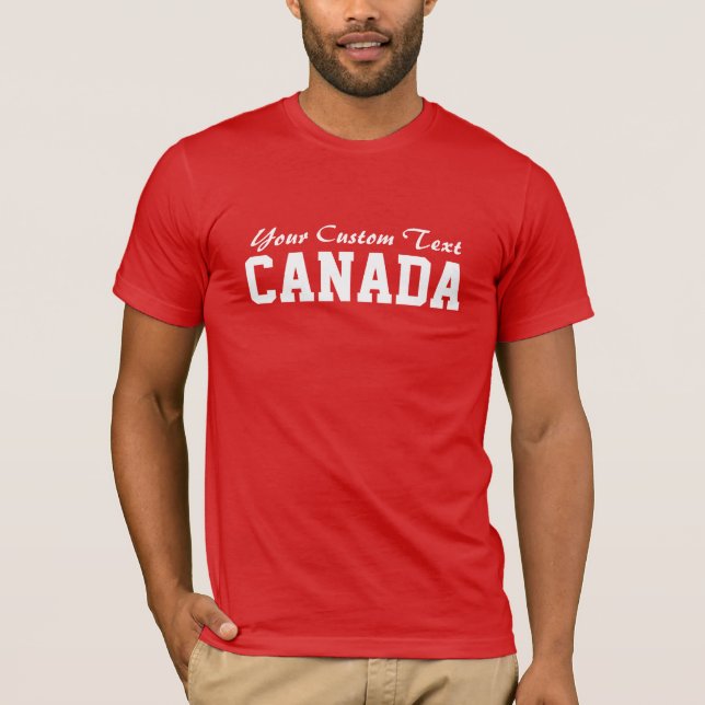 KANADA-anpassningsbar Tee (Framsida)