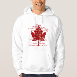 Kanada Anthem Hoodie Souvenir Canada Shirts Gifts