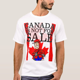 Kanada är inte avsett för försäljning t shirt