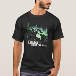 Kanada är inte avsett för försäljning - utformning t shirt