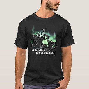 Kanada är inte avsett för försäljning - utformning t shirt