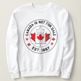 Kanada är inte till salu Est 1867 Kanadensisk flag T Shirt