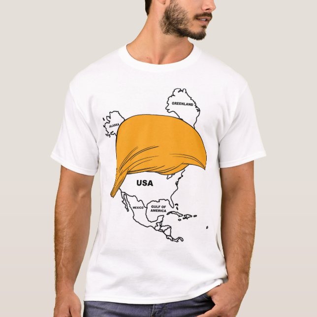 Kanada är nu Amerikas Trump Hair T Shirt (Framsida)