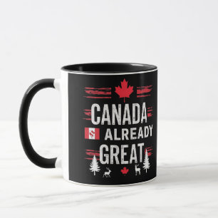 Kanada är redan underbart Anti MAGA Anti-Trump Mugg