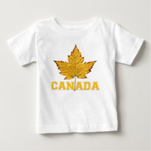 Kanada Baby T-Shirt Personlig Baby Shirt