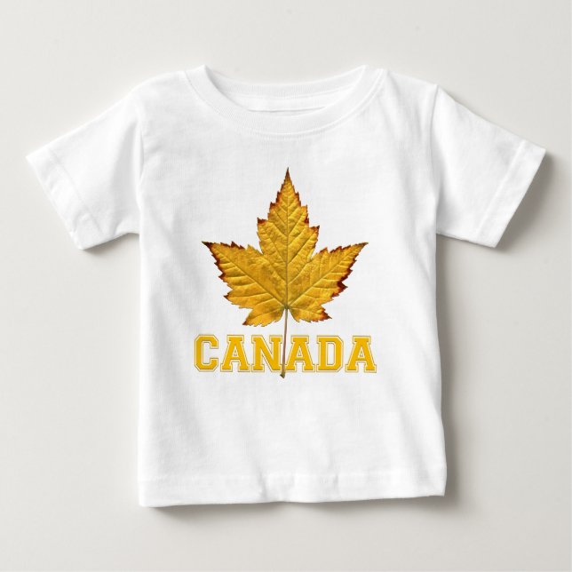 Kanada Baby T-Shirt Personlig Baby Shirt (Framsida)