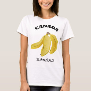 Kanada Banana Theme Shirt T