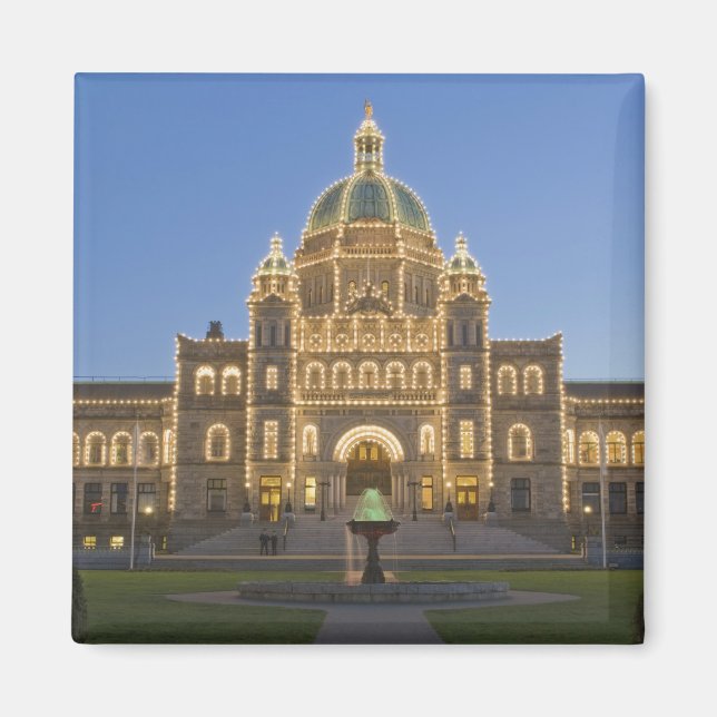 Kanada, BC, Victoria, BC Legislation Bygger på Magnet (Framsidan)