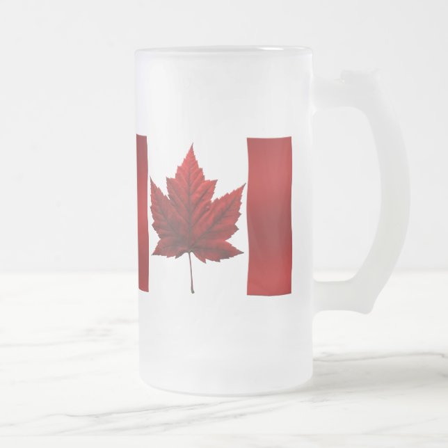 Kanada Beer Mugg Canada Flagga Souvenir Glasses (Höger)