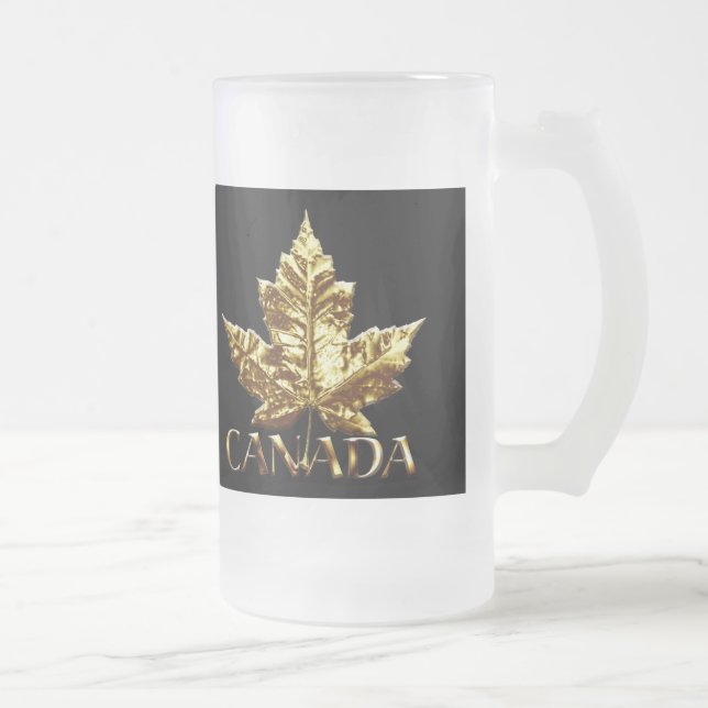 Kanada Beer Mugg Souvenir Canada Glass & Mugg (Höger)
