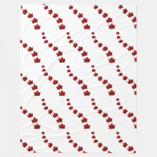 Kanada Blanket Canada Flagga Souvenir Fleece Blank