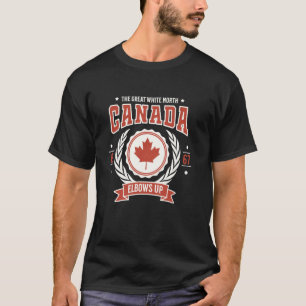 Kanada Böjer Upp Kanadensisk Stolthetsflagga 1867  T Shirt
