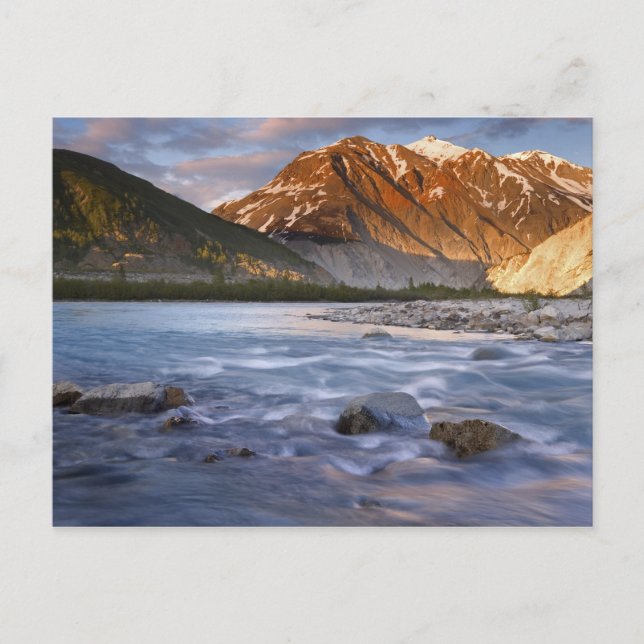 Kanada, British Columbia, Alsek River Valley. 2 Vykort (Framsida)