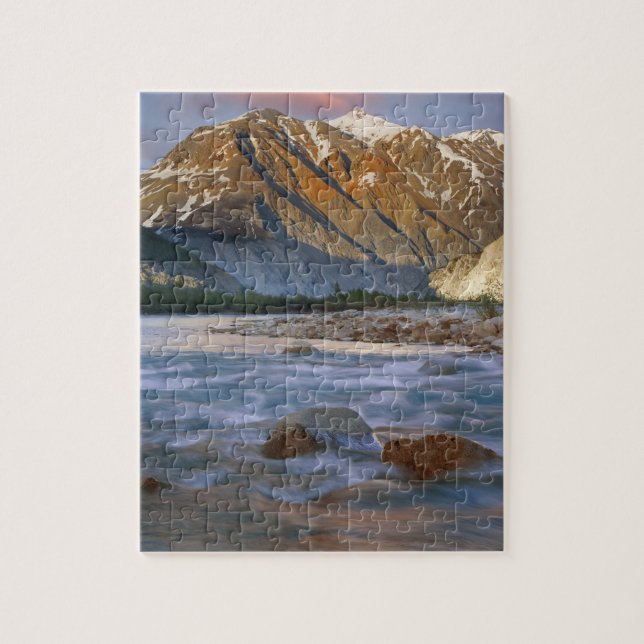 Kanada, British Columbia, Alsek River Valley. Pussel (Vertikal)