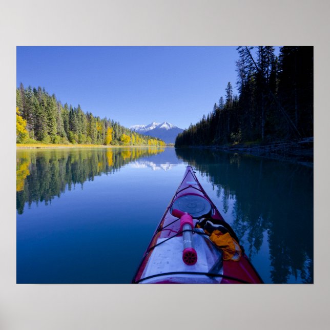 Kanada, British Columbia, Bowron Lakes Poster (Framsidan)