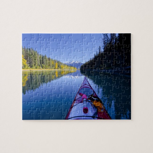 Kanada, British Columbia, Bowron Lakes Pussel (Horisontell)