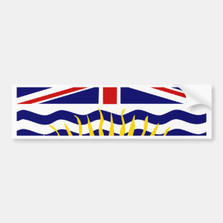 Kanada British Columbia flagga Bildekal