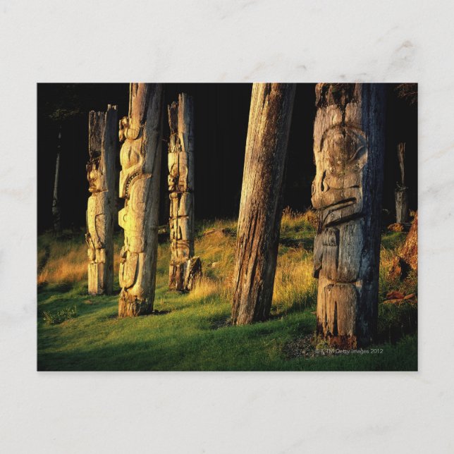 Kanada, British Columbia, Queen Charlotte Vykort (Framsida)