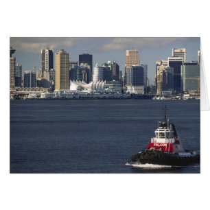 Kanada, British Columbia, Vancouver. Downtown Hälsningskort