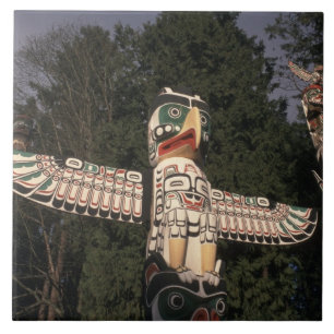 Kanada, British Columbia, Vancouver. Infödd Kakelplatta