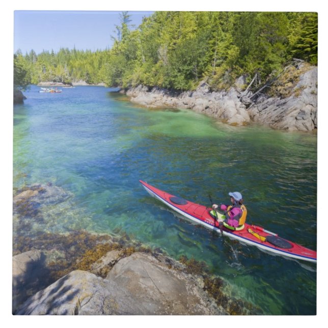 Kanada, British Columbia, Vancouver Island. Hav 2 Kakelplatta (Framsidan)