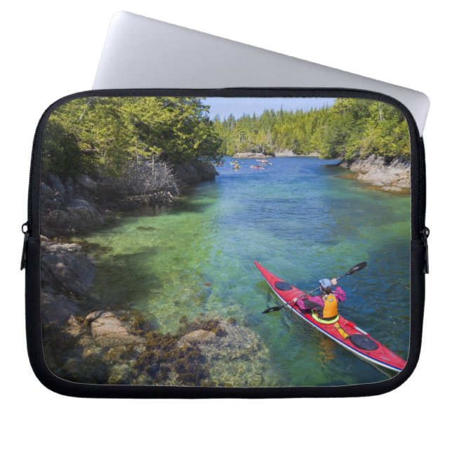 Kanada, British Columbia, Vancouver Island. Hav Laptop Fodral (Framsidan)