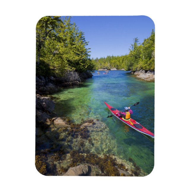 Kanada, British Columbia, Vancouver Island. Sjöfar Magnet (Vertikal)