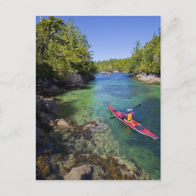 Kanada, British Columbia, Vancouver Island. Sjöfar Vykort (Framsida)