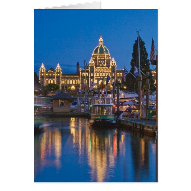 Kanada, British Columbia, Victoria, Inner Hälsningskort (Framsidan)