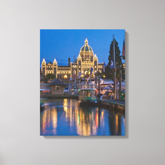 Kanada, British Columbia, Victoria, Inre Canvastryck (Framsida)
