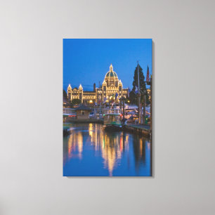 Kanada, British Columbia, Victoria, Inre Canvastryck