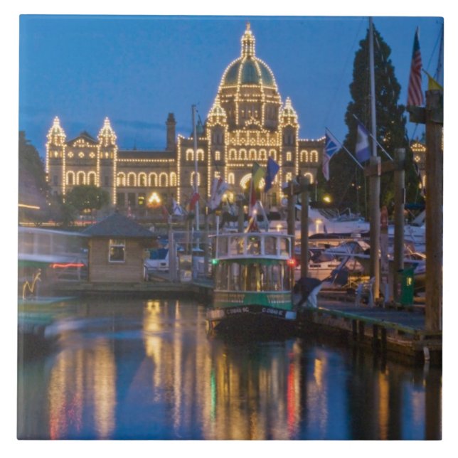 Kanada, British Columbia, Victoria, Inre Kakelplatta (Framsidan)