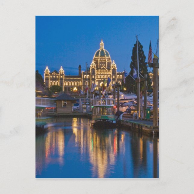 Kanada, British Columbia, Victoria, Inre Vykort (Framsida)