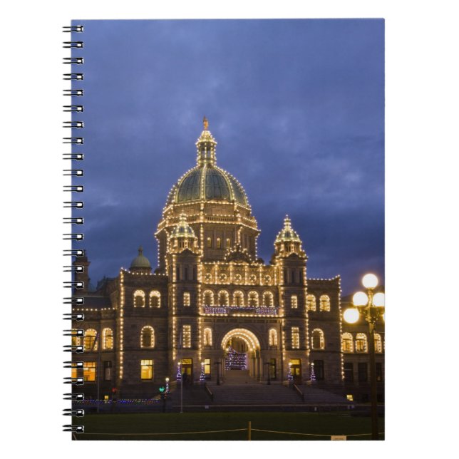 KANADA, British Columbia, Victoria. Kväll Anteckningsbok (Framsidan)