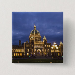 KANADA, British Columbia, Victoria. Kväll, Knapp