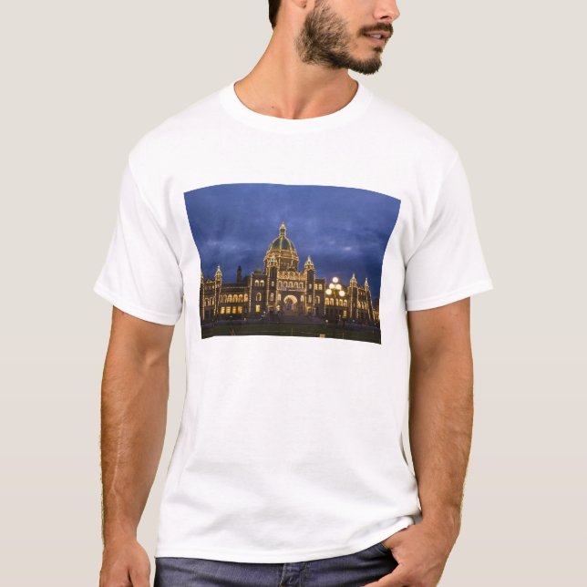 KANADA, British Columbia, Victoria. Kväll Tee (Framsida)