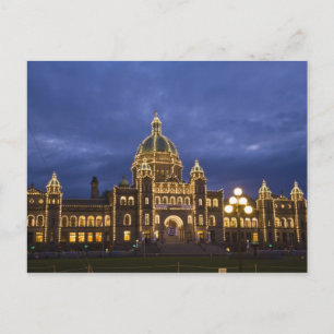 KANADA, British Columbia, Victoria. Kväll Vykort