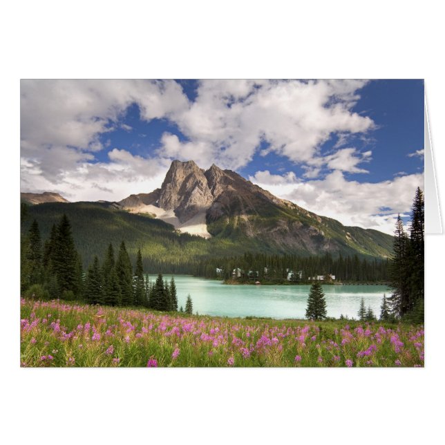 Kanada, British Columbia, Yoho nationalpark. 3 Hälsningskort (Framsidan Horizontal)