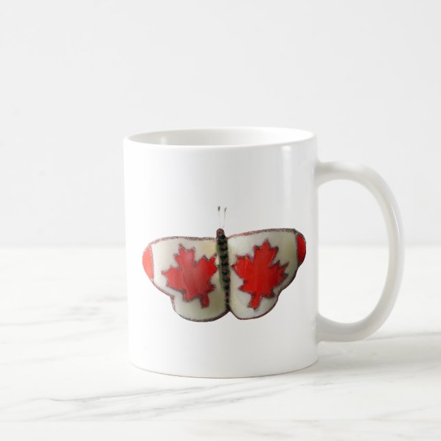 Kanada Butterfly Kaffemugg (Höger)