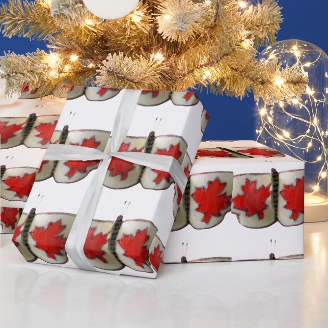 Kanada Butterfly Presentpapper (Helgdagar)